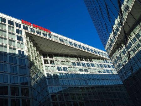 Foto de Arquitectura de Ericusspitze en Hamburgo con el edificio Spiegel - Imagen libre de derechos