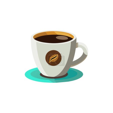 Foto de Icono de taza de café, estilo plano - Imagen libre de derechos
