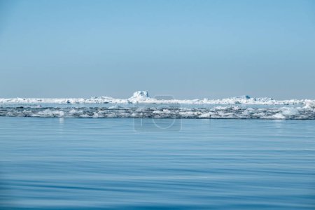 Foto de Derretimiento de los hielos de la costa este de la Península Antártica - Imagen libre de derechos
