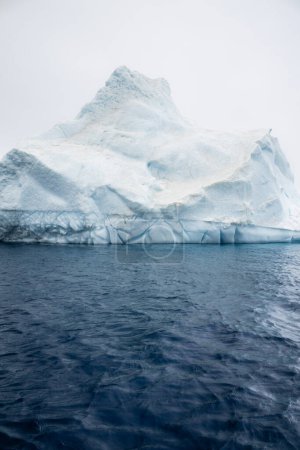 Photo for A view of the underwater patterns of an iceberg come - Royalty Free Image