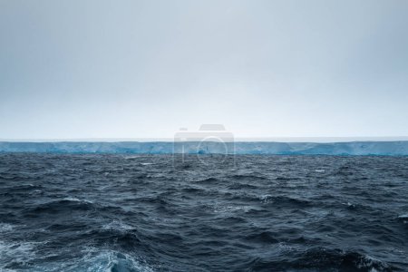Photo for Largest iceberg in the world, A23a iceberg, drifts in the Southern Ocean - December 10, 2023 - Royalty Free Image