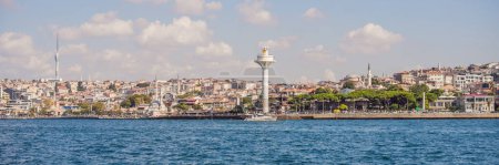 Bosporus-Radar Istanbul, Türkei. Türkiye. BANNER, LANG FORMAT