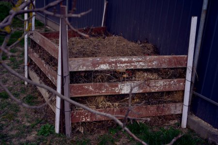 a compost barrier, home processing of organic waste