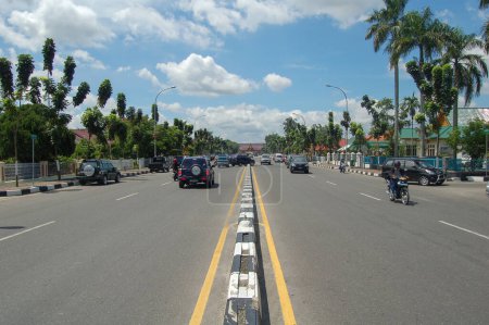 Téléchargez les photos : Jalan Gajah Muda Pekanbaru City 2008, Pekanbaru City, Riau, 4 juin 2007. - en image libre de droit