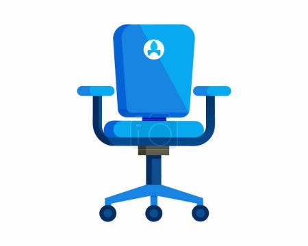 Comfortable Office Chair Vector illustration