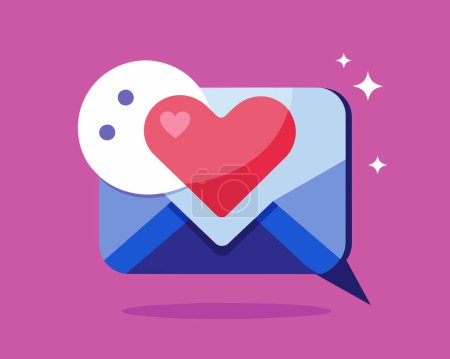 Illustration for Email Sending Icon Vector illustration - Royalty Free Image
