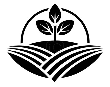 Organic farm stock illustration