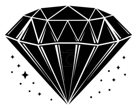 Diamond Illustration Vector Illustration