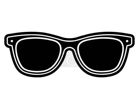 Sunglasses icon Vector Drawing