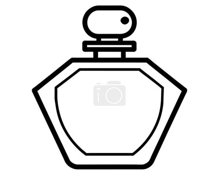 Photo for Perfume Bottles icon Line Art Design - Royalty Free Image