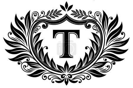 Leaf Letter T logo icon vector template design