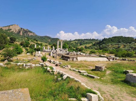 Temple Artemis, Sardis City, Manisa, Turquie