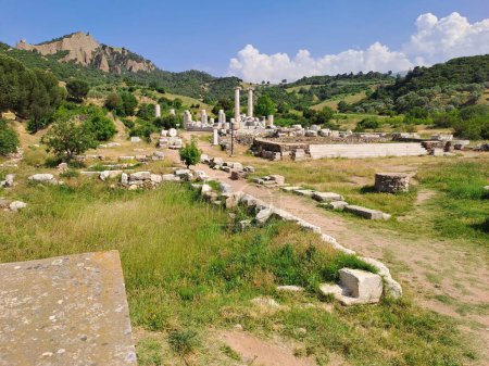 Temple Artemis, Sardis City, Manisa, Turquie