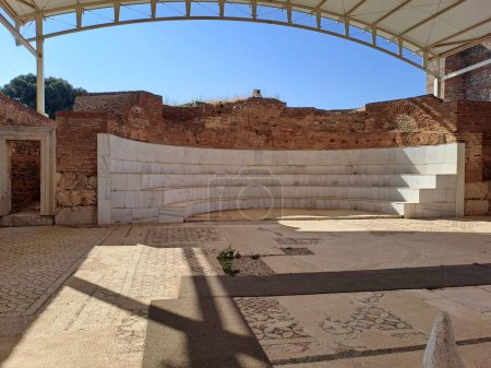 Die antike Synagoge in Sardis City