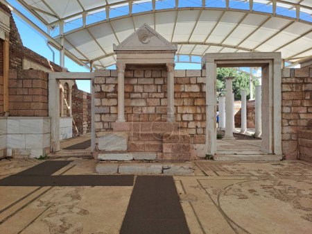 The Ancient Synagogue in Sardis City