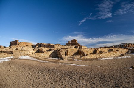 Photo for Chaco Canyon ruins still standing - Royalty Free Image