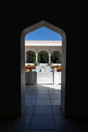 Photo for Hamilton, New Zealand, 14 March 2023 - Hamilton Gardens enchanted doorway - Royalty Free Image