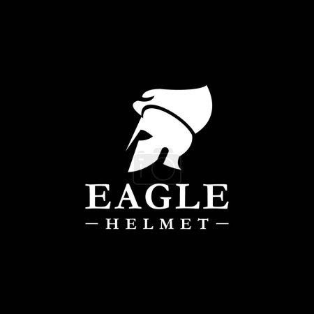 Photo for Eagles helmet design logo vector - Royalty Free Image