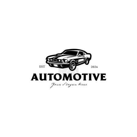Illustration for Car automotive logo, for vehicle needs - Royalty Free Image