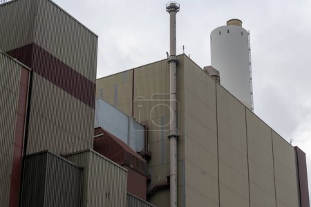 Photo for Decommissioned coal-fired power plant in germany - Royalty Free Image