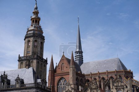 bâtiments historiques à Veurne, Belgique