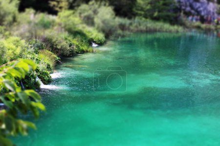 Landschaft in Plitvicer Seen Kroatien