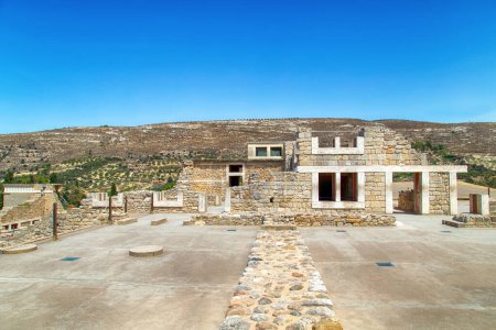 Téléchargez les photos : Le site archéologique de Knossus sur l'île de Crète (Grèce)) - en image libre de droit