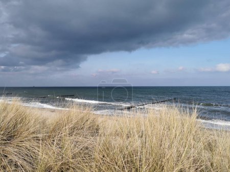 view on the Baltic Sea in North Germany