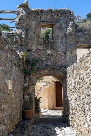 Kato Moni Preveli, the lower preveli Monastery on the island of Crete (Greece)
