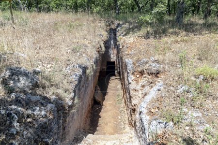 die archäologische Stätte von Armeni auf der Insel Kreta (Griechenland)