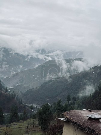 una hermosa vista de las montañas, Khyber Pakhtunkhwa, Pakistán