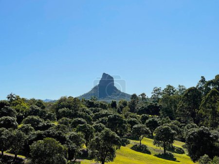 Mount Coonowrin, Glasshouse Mountains, Sunshine Coast, Queensland, Australia