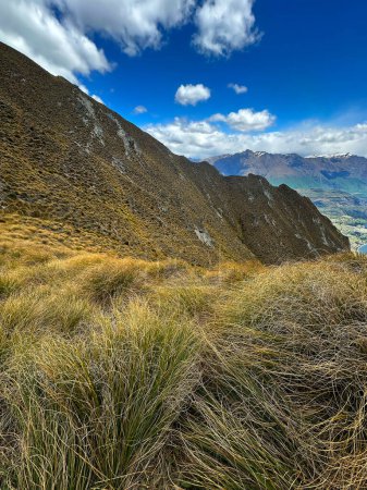 Photo for Beautiful view of the mountains, Roys Peak, Wanaka, New Zealand - Royalty Free Image