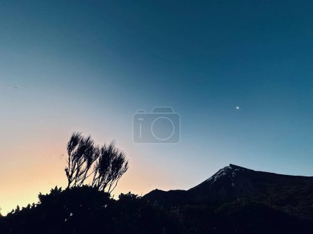 Foto de Hermoso atardecer sobre el Monte Taranaki, Parque Nacional Egmont, Taranaki, Nueva Zelanda - Imagen libre de derechos