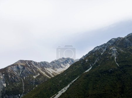 beautiful landscape of the mountains, Mt Cook National Park, South Island, New Zealand