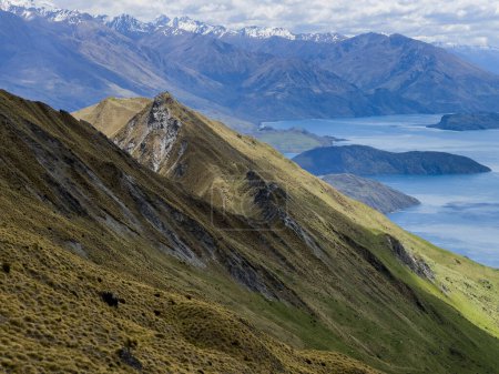 Photo for View from Roy's Peak Track, Wanaka, New Zealand - Royalty Free Image