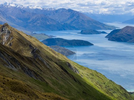 Photo for Beautiful view from Roy's Peak Track, Wanaka, New Zealand - Royalty Free Image