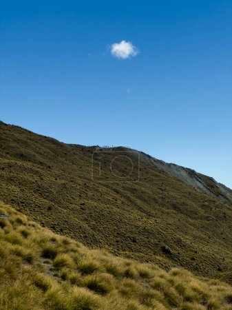 Nuage au dessus de Roy Peak Track, Wanaka, Nouvelle-Zélande