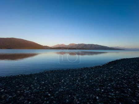 Photo for Beautiful view of the Lake Wanaka in the early morning, Fiordland National Park, South Island, New Zealand - Royalty Free Image