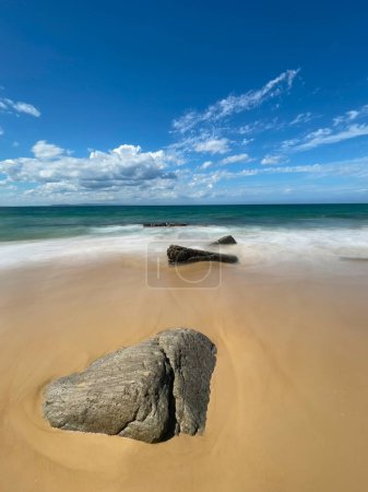 Schöne Aussicht auf die Meeresküste, Noosa Nationalpark, Queensland, Australien