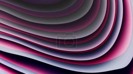 Photo for Colorful abstract wave line texture illustration background. - Royalty Free Image