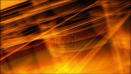 Golden oranges blurred colourful geometric line abstract background.