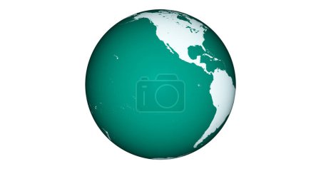 Téléchargez les photos : Highly detailed world map. African and european continents. Vector icon. - en image libre de droit