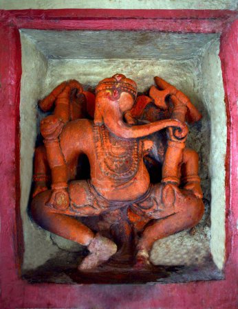Foto de Ídolo del señor Ganesh ganpati - Imagen libre de derechos