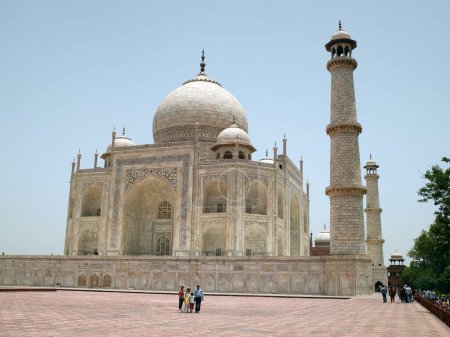 Téléchargez les photos : Taj Mahal, Agra, Uttar Pradesh, Inde - en image libre de droit