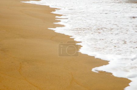Waves of sea water Calangute Beach Goa Maharashtra India Asia September 2010