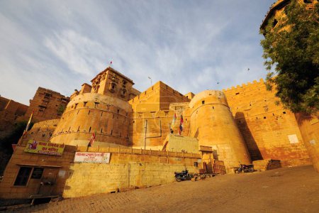 Photo for Front view of Jaisalmer fort , Rajasthan , India - Royalty Free Image