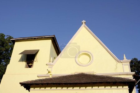 Téléchargez les photos : Église Saint-Péteros, site du patrimoine mondial de l'UNESCO, Old Goa, Velha Goa, Inde - en image libre de droit