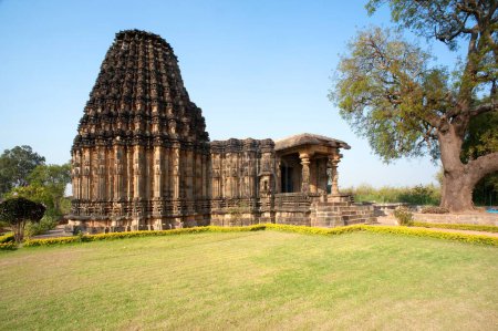 Photo for Dodda basappa temple chalukya architecture at dambal , Gadag , Karnataka - Royalty Free Image