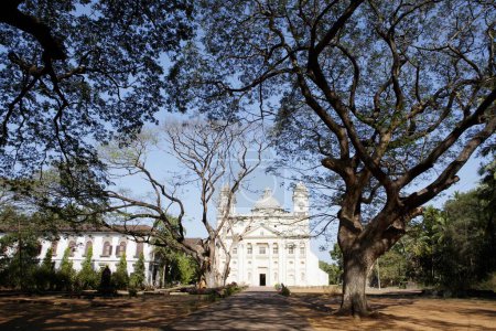 Téléchargez les photos : Eglise de St. Cajetan construite en 1655, site du patrimoine mondial de l'UNESCO, Old Goa, Velha Goa, Inde - en image libre de droit